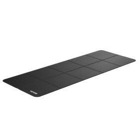 VEVOR Foldable Walking Pad Treadmill Mat, 1/4" Thick, 24" x 68" Exercise Equipment Mat for Elliptical on Carpet Hardwood Floor