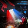 Car Jump Starter Booster with LED Flashlight for Outdoor Emergency