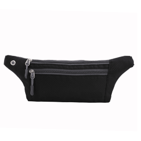 Waterproof Fanny Pack for Running and Travel (Option: Black)