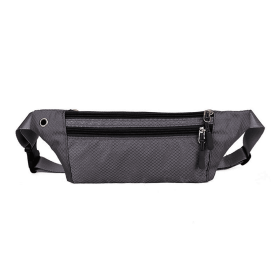 Waterproof Fanny Pack for Running and Travel (Option: Gray)