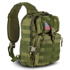 EDC Range Bag - Pistol Sling Bag Backpack (14 Liter) (Option: Army Green)
